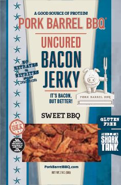 Bacon Jerky "Whole Hog" Sampler Pack-Pork Barrel BBQ