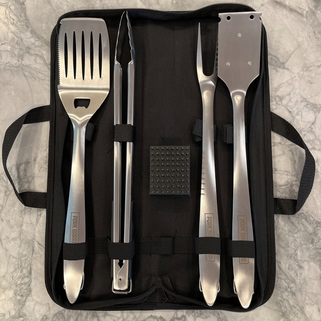 Pork Barrel BBQ Grill Tool Set