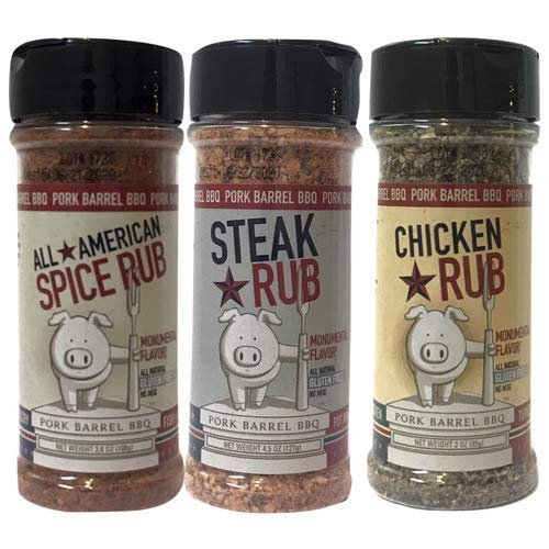 BBQ Seasoning Set - Spices and Seasonings Rub Sampler Pack