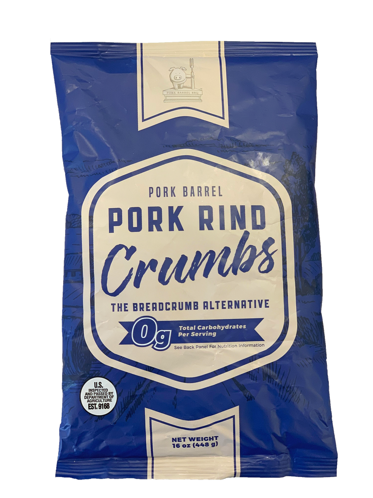 Pork Rind Crumbs - 0 Carbs Breadcrumb Panko Alternative